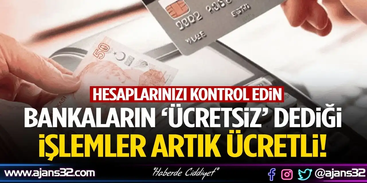 Hesaplarınızı Kontrol Edin!