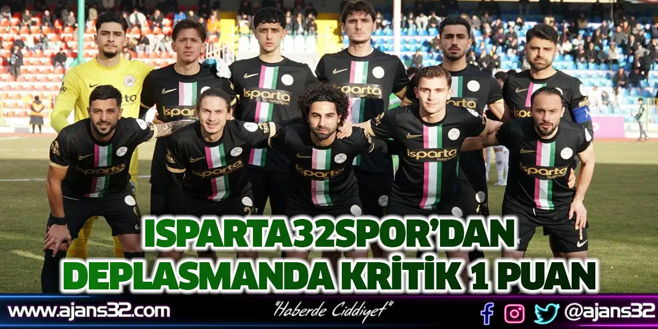 Isparta32spor’dan Deplasmanda Kritik 1 Puan