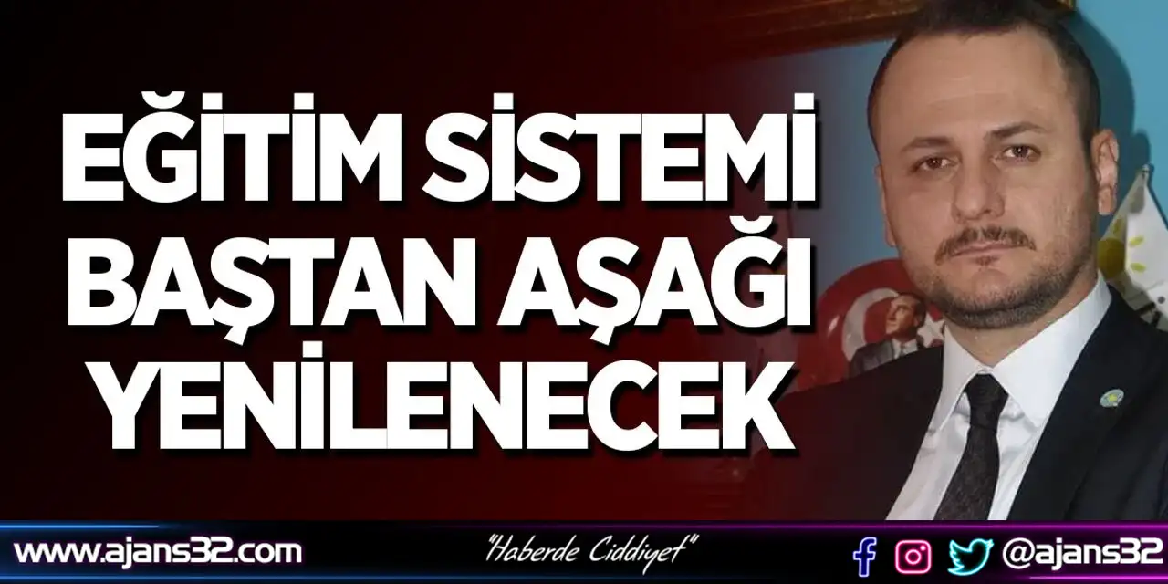 Eğitim Sistemi Baştan Aşağı Yenilenecek