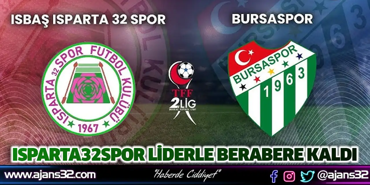 Isparta32Spor 1-1 Bursaspor