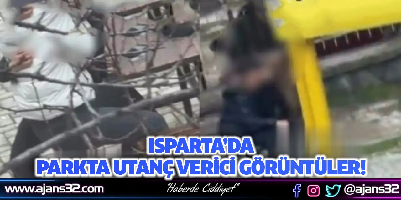 Ramazan Ayında Parkta Utanç Verici Görüntüler!