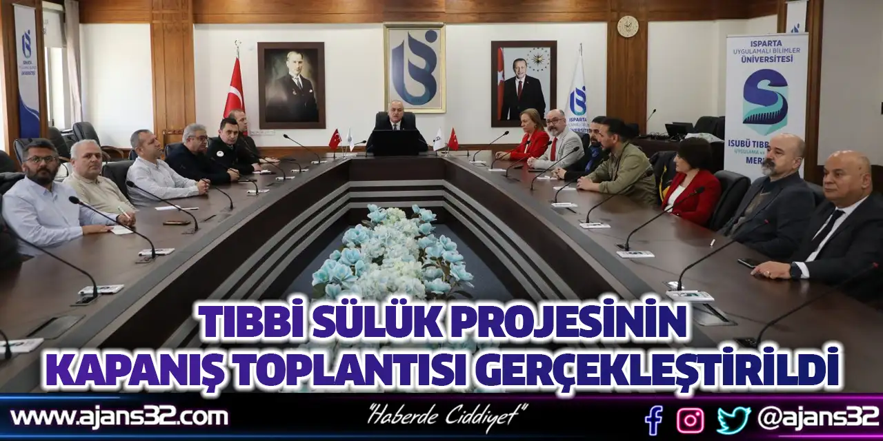 Tıbbi Sülük Projesinin Kapanış Toplantısı Gerçekleştirildi