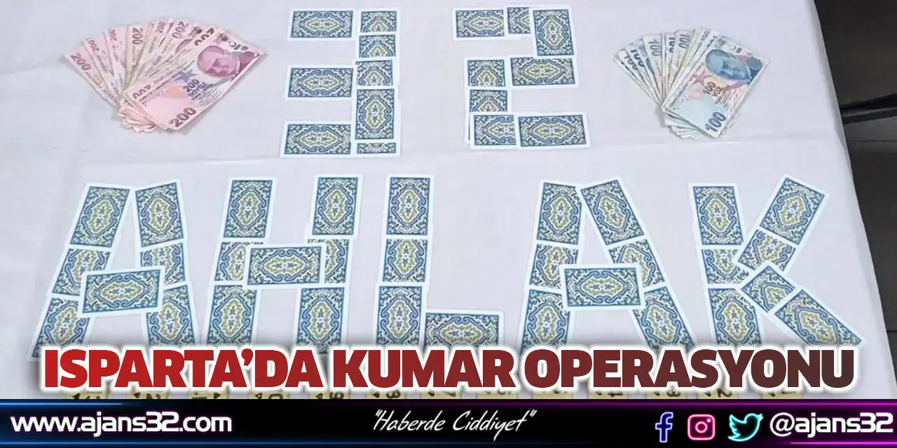 Isparta’da Kumar Operasyonu