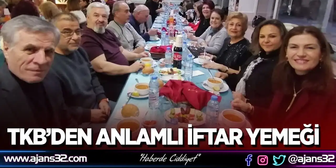 Tkb’den Anlamlı İftar Yemeği