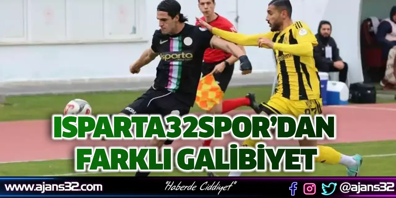 Isparta32Spor’dan Farklı Galibiyet