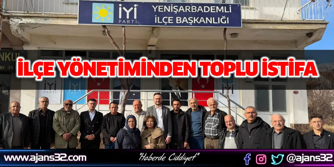 İlçe Yönetimi Toplu İstifa Etti