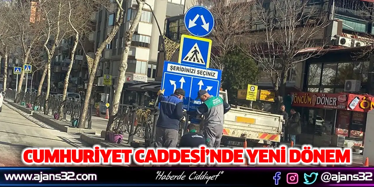 Cumhuriyet Caddesi’nde Yeni Dönem