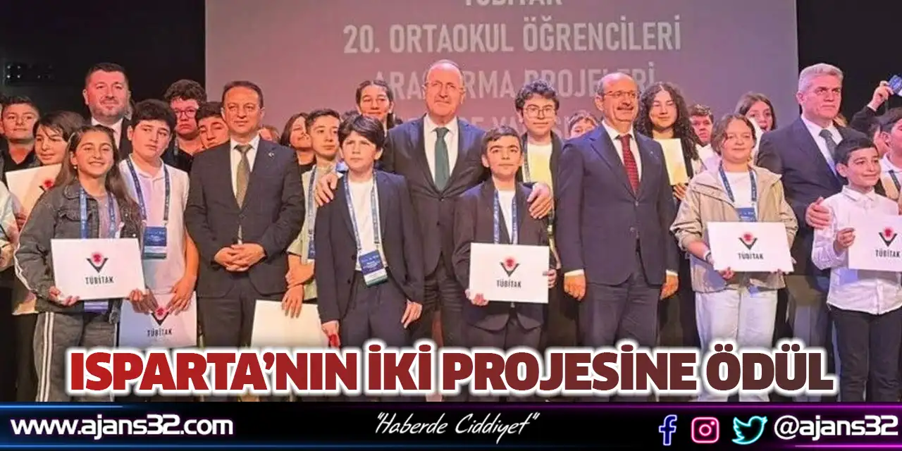 Isparta’nın İki Projesine Ödül