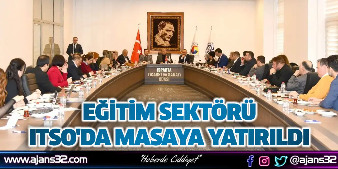 Eğitim Sektörü ITSO'da Masaya Yatırıldı