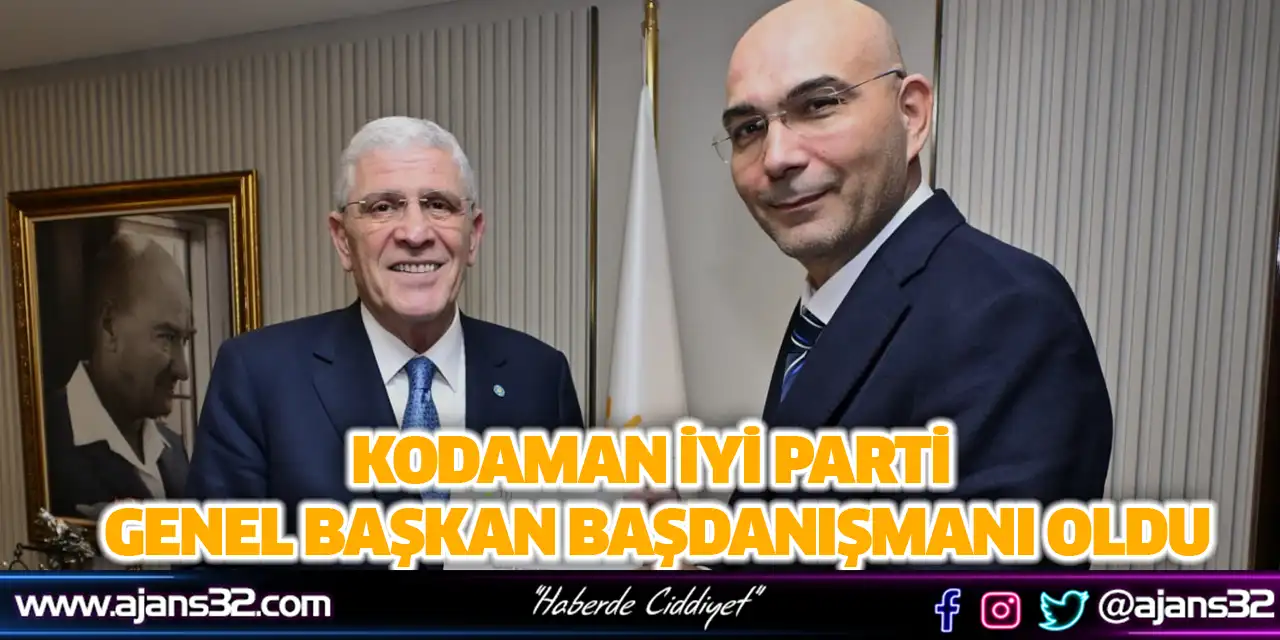 Kodaman Genel Başkan Başdanışmanı Oldu