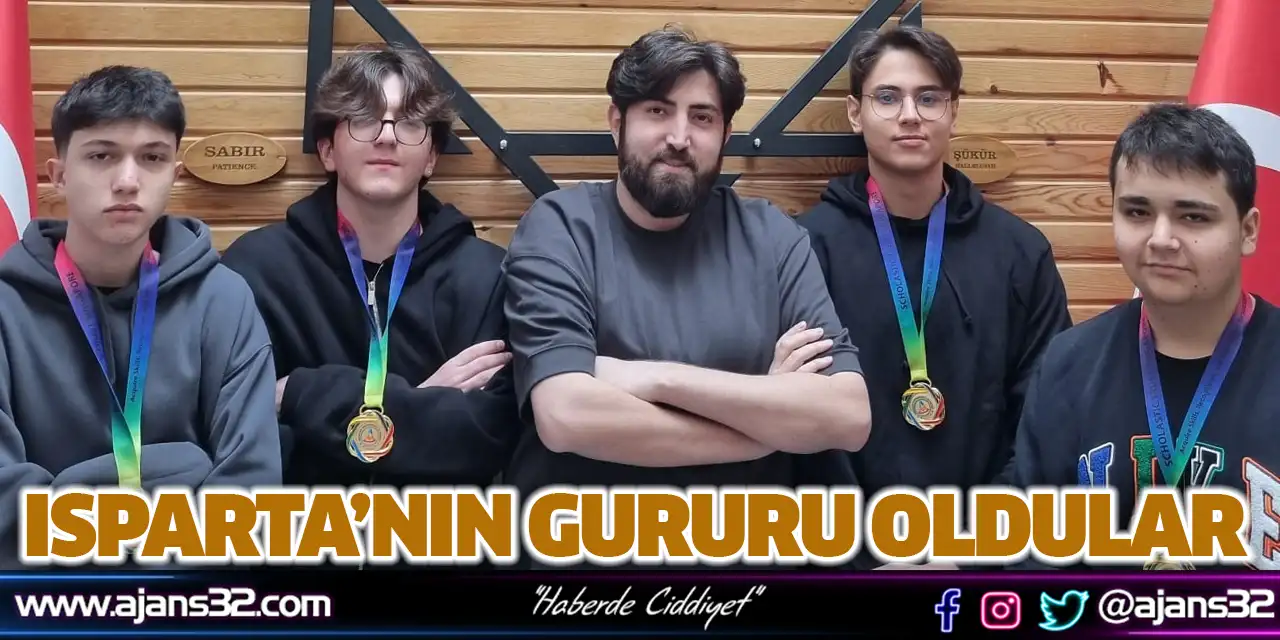 Isparta’nın Gururu Oldular