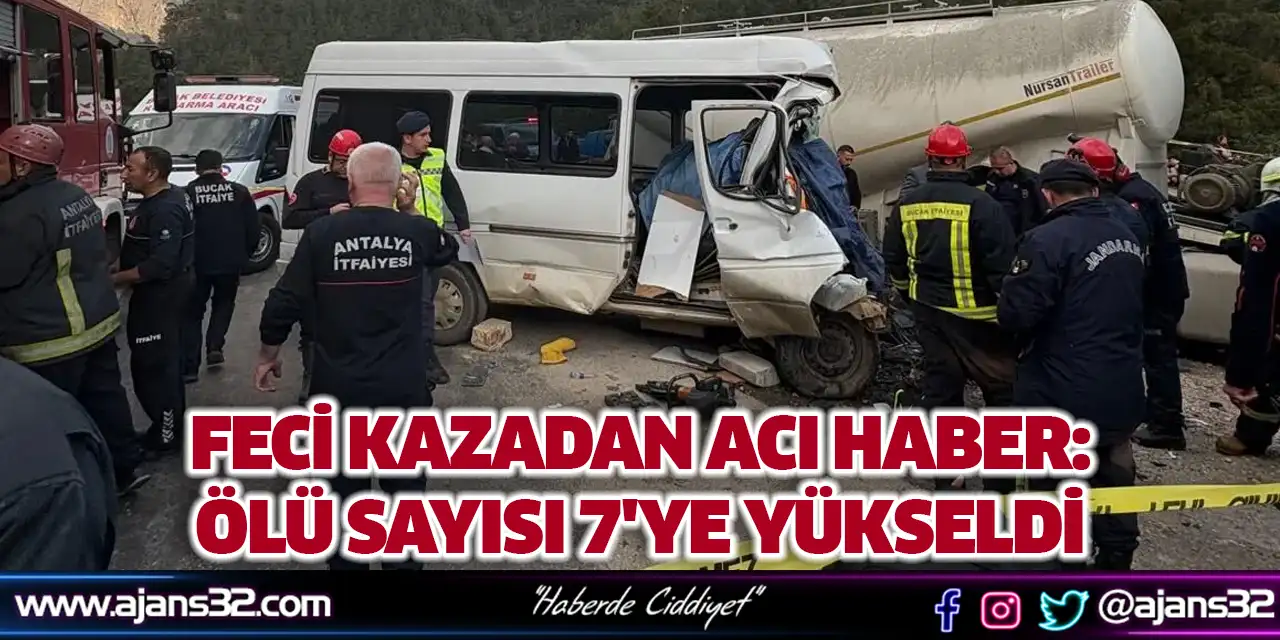 Feci Kazadan Acı Haber: Ölü sayısı 7'ye Yükseldi
