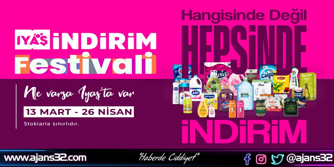 Iyaş'ta İndirim Festivali Devam Ediyor