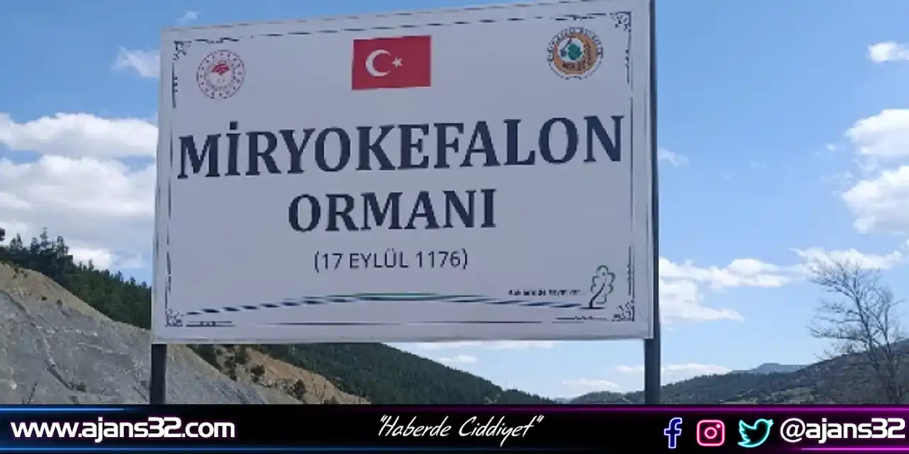 Miryokefalon Zaferinin 850. Yıl Anısına Hatıra Ormanı