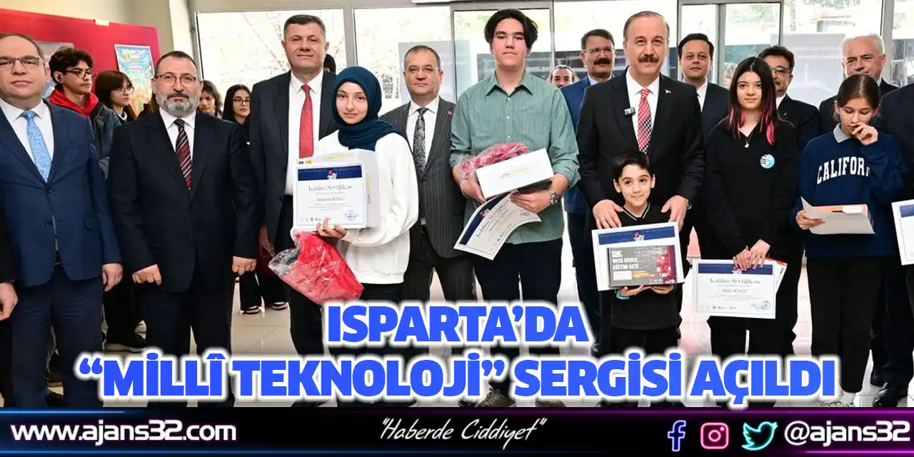 Isparta’da “Millî Teknoloji” Sergisi Açıldı