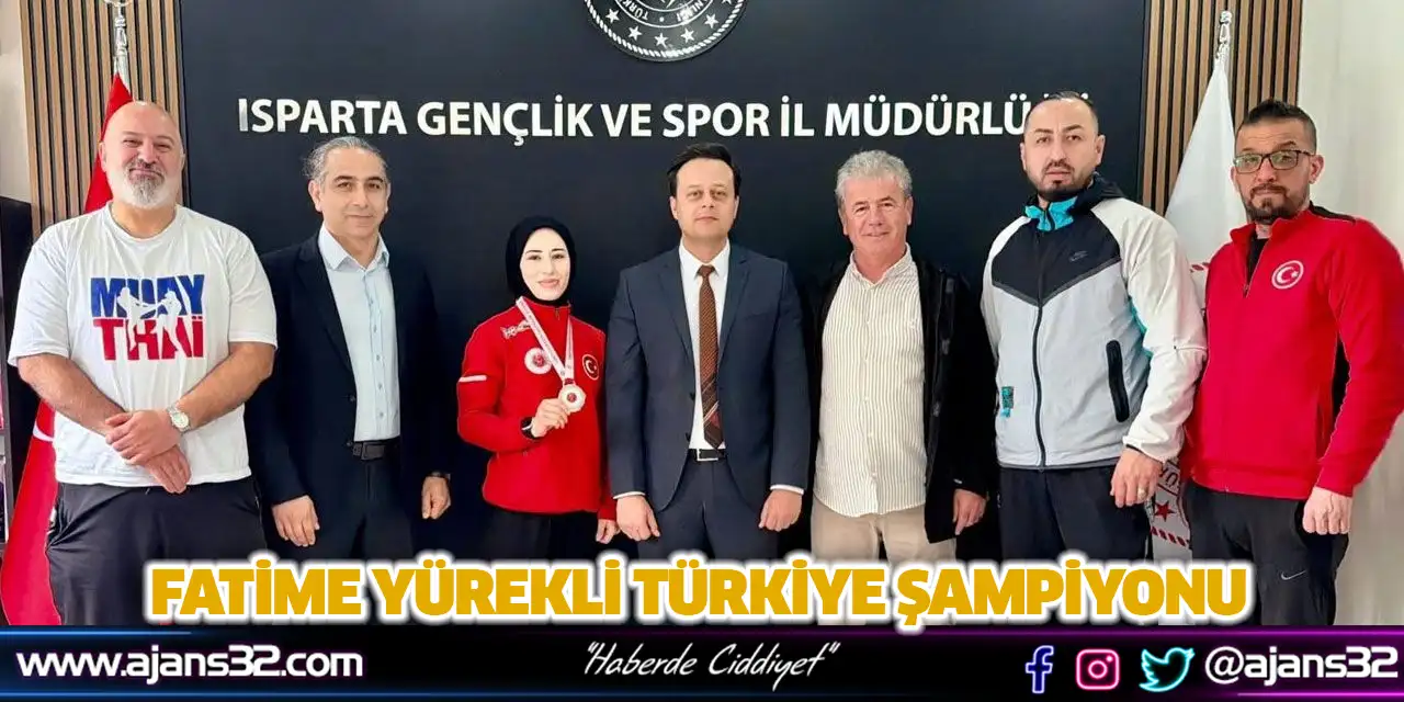 Fatime Yürekli Türkiye Şampiyonu