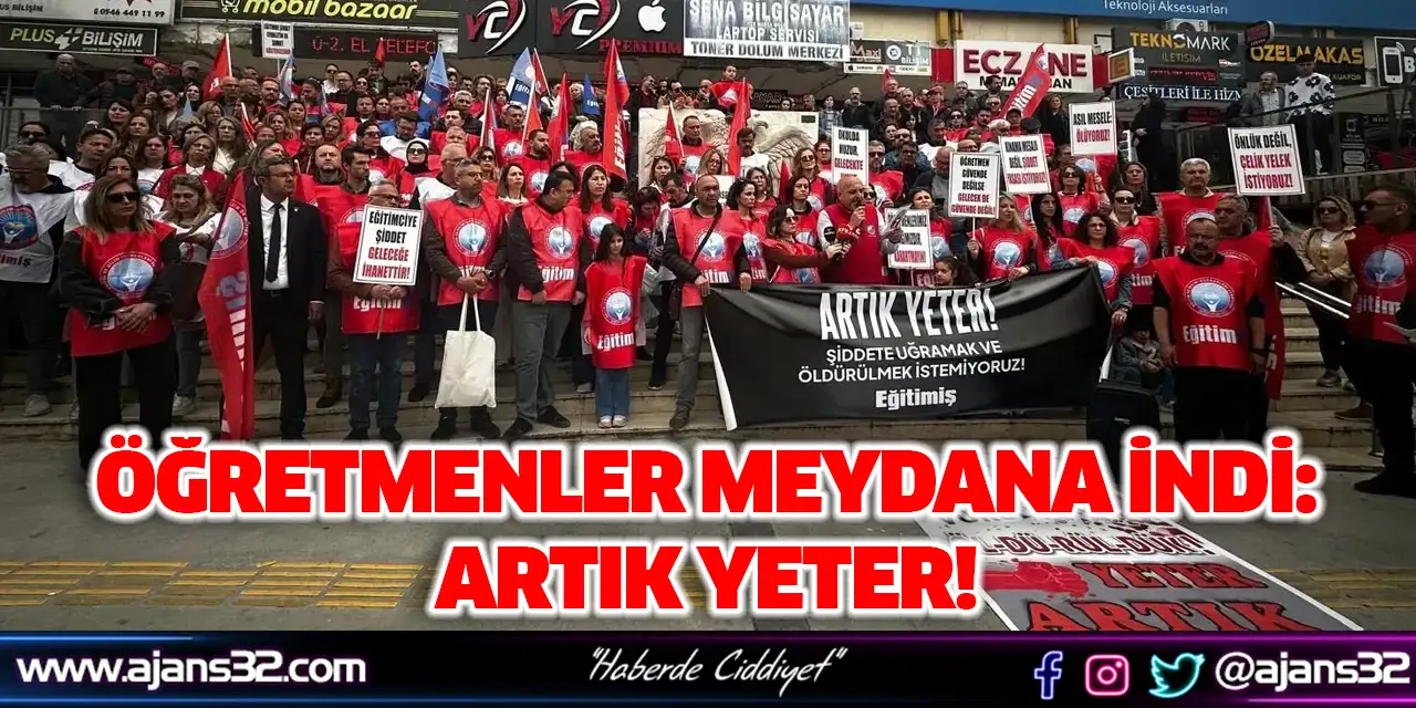 Öğretmenler Meydana İndi: Artık Yeter!