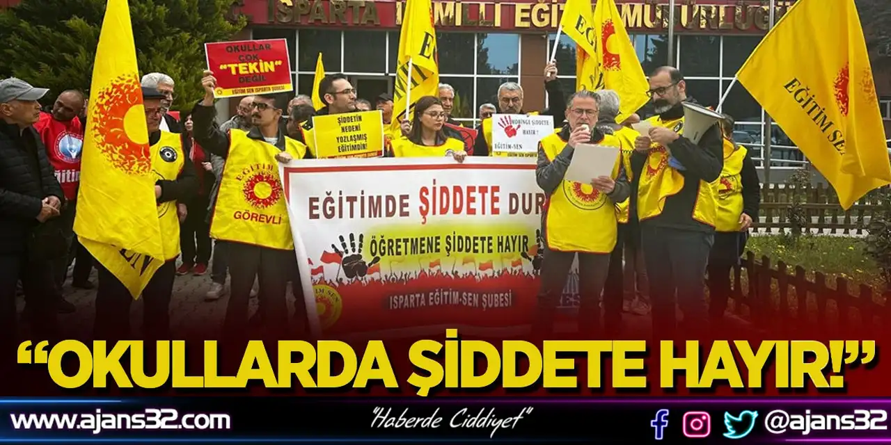 “Okullarda Şiddete Hayır!”