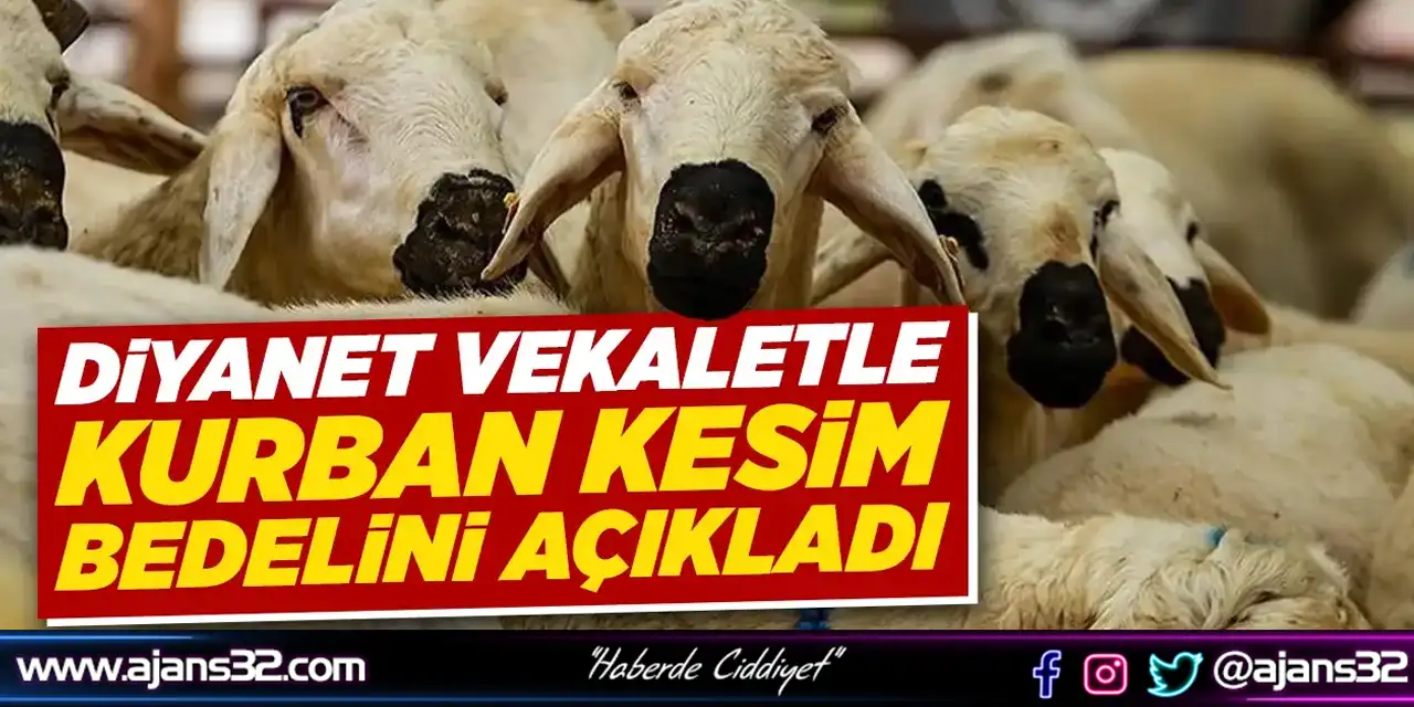 2026 Kurban Kesim Bedeli Belli Oldu