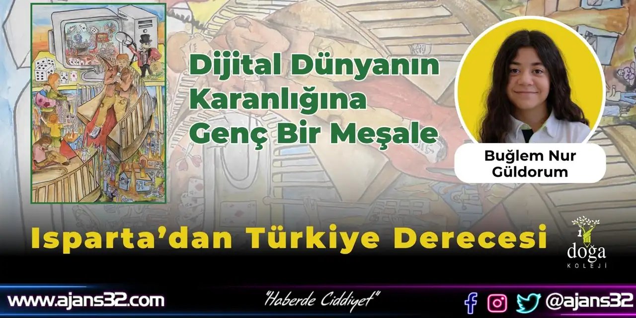 Dijital Dünyanın Karanlığına Genç Bir Meşale: Isparta’dan  Türkiye Derecesi