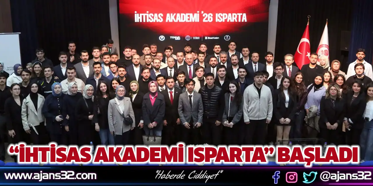 “İhtisas Akademi Isparta” Başladı