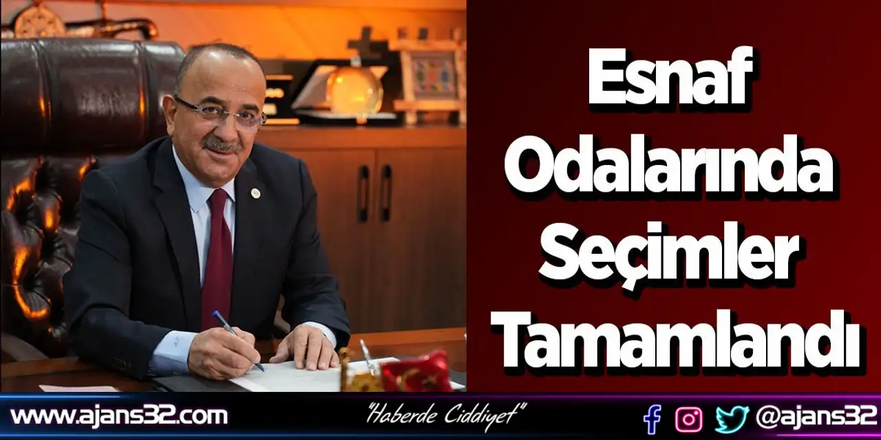 Esnaf Odalarında Seçimler Tamamlandı