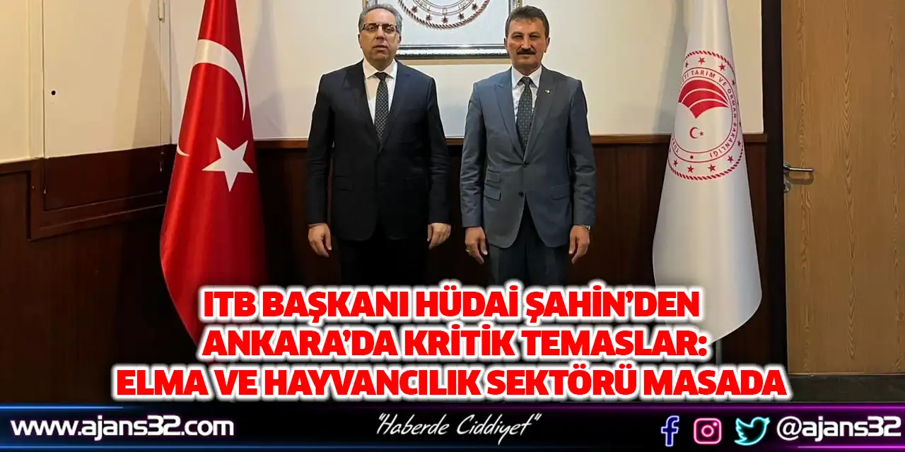 Elma ve Hayvancılık Sektörü Masada