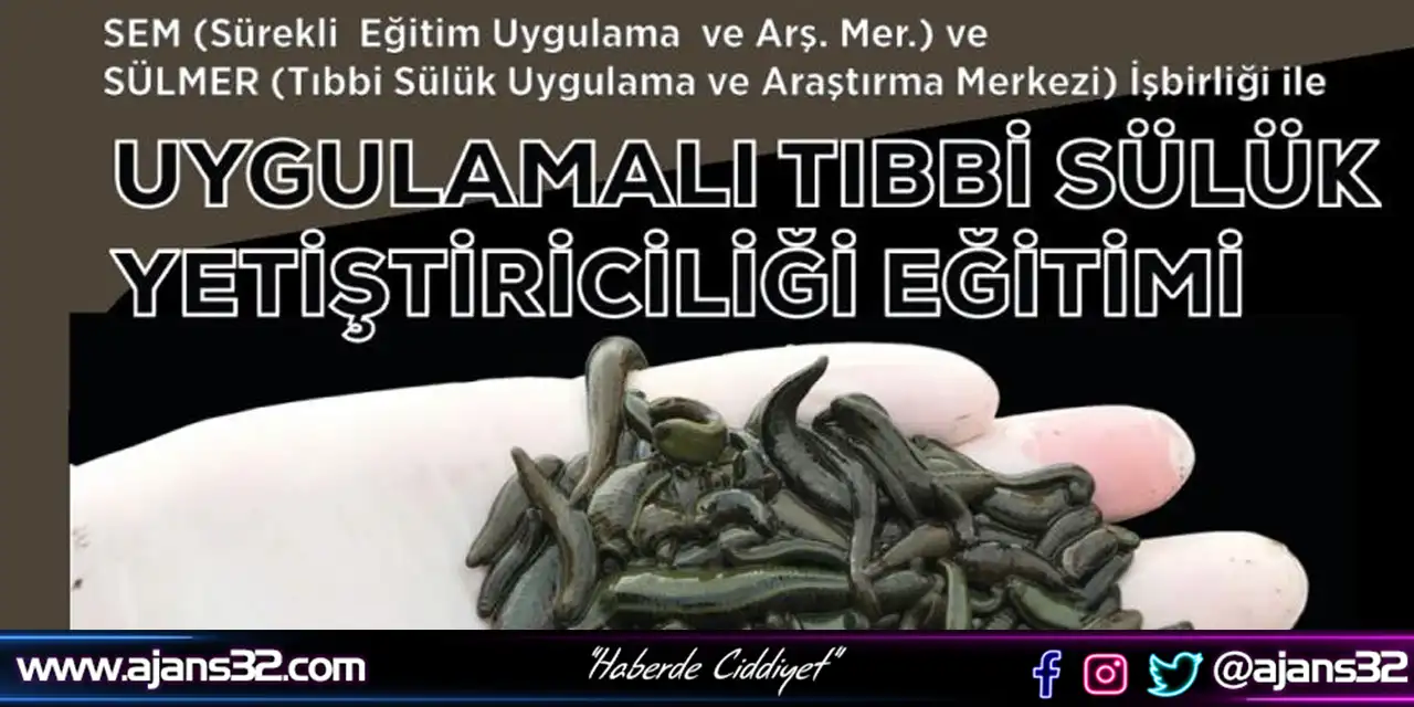 ISUBÜ’den Kapsamlı "Uygulamalı Tıbbi Sülük Yetiştiriciliği Eğitimi"