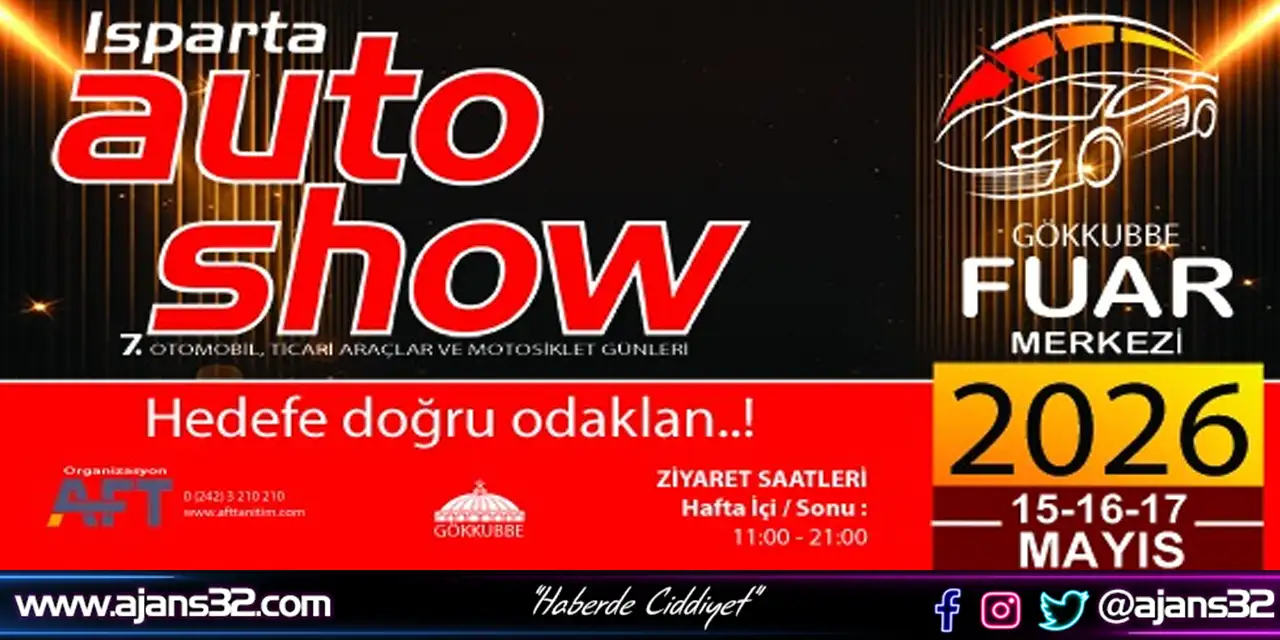 Isparta Auto Show Başlıyor