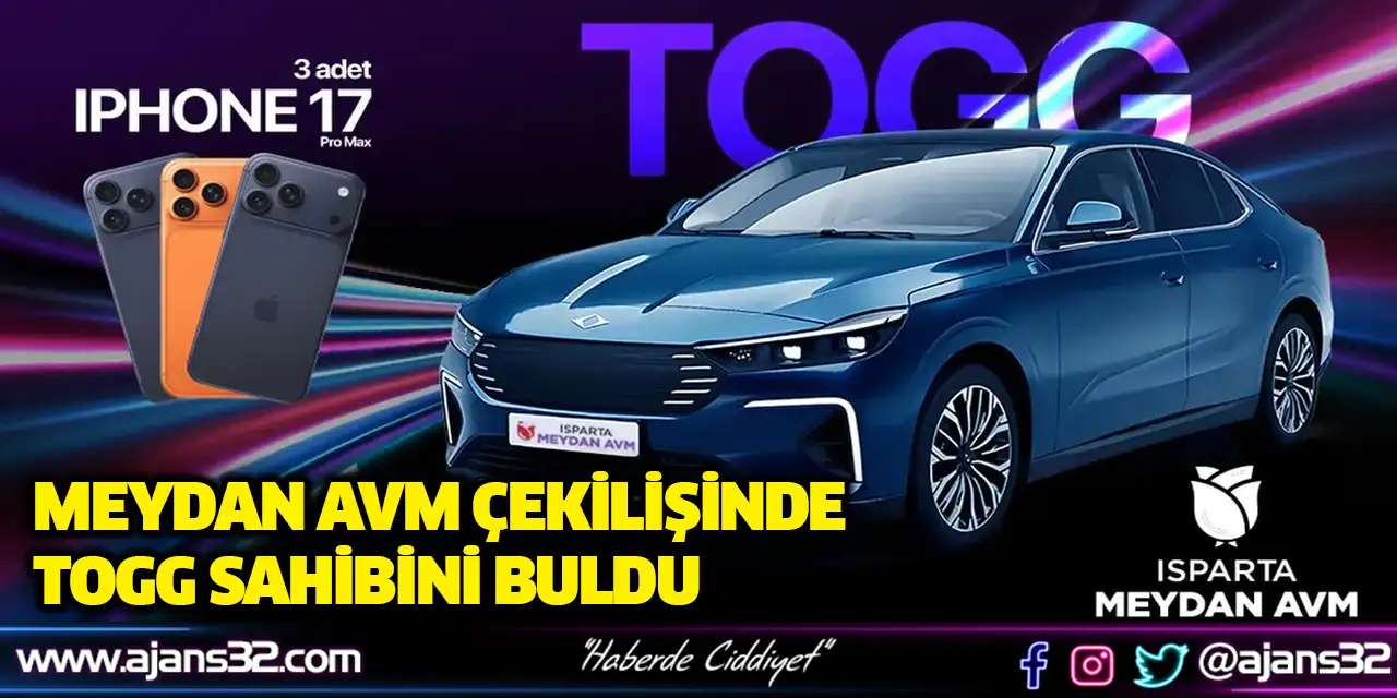 Meydan Avm Çekilişinde TOGG sahibini Buldu