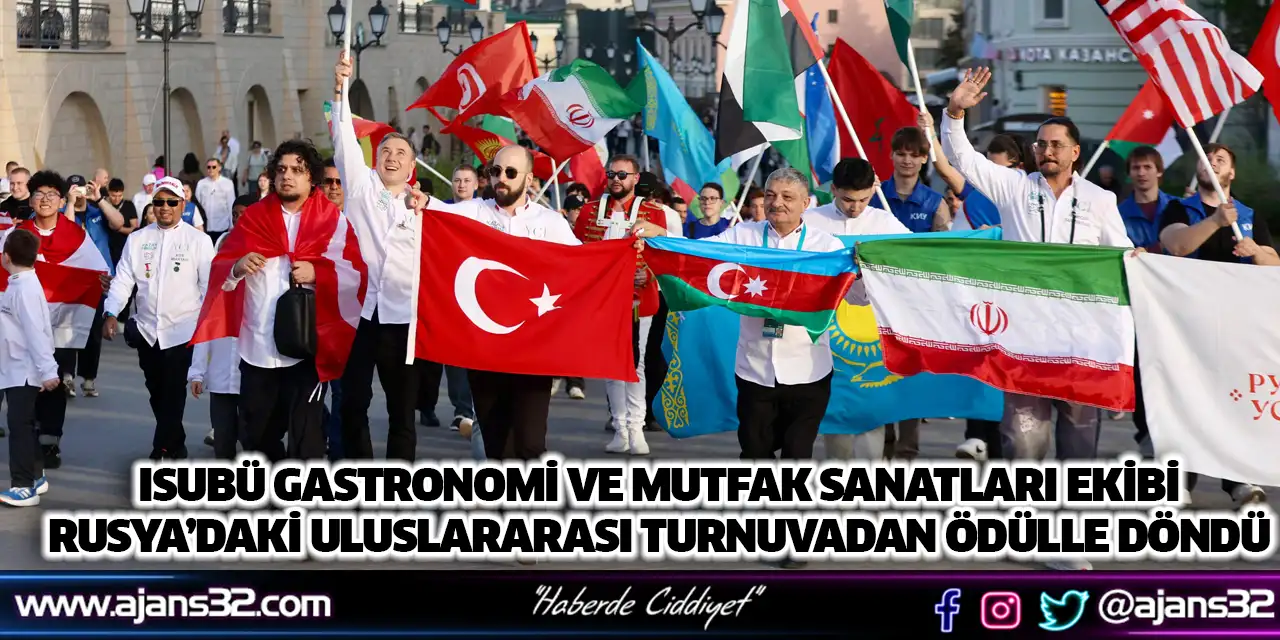 ISUBÜ Ekibi Rusya’daki Uluslararası Turnuvadan Ödülle Döndü