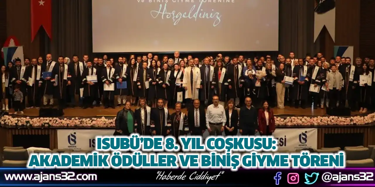Akademik Ödüller Ve Biniş Giyme Töreni Görkemli Geçti