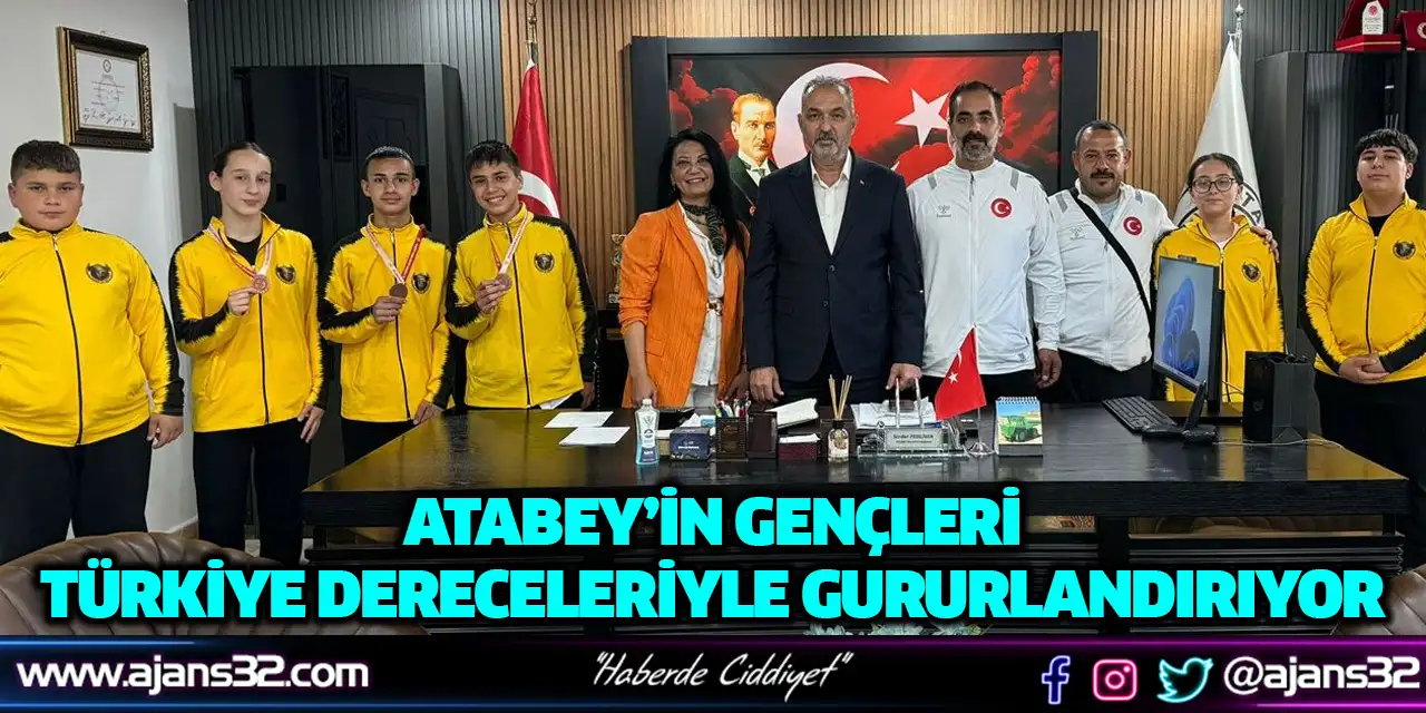 Atabey’in Gençleri Türkiye Dereceleriyle Gururlandırıyor