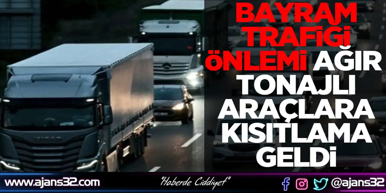 Isparta'da Ağır Tonajlı Araçlara Geçici Trafik Kısıtlaması Getirildi