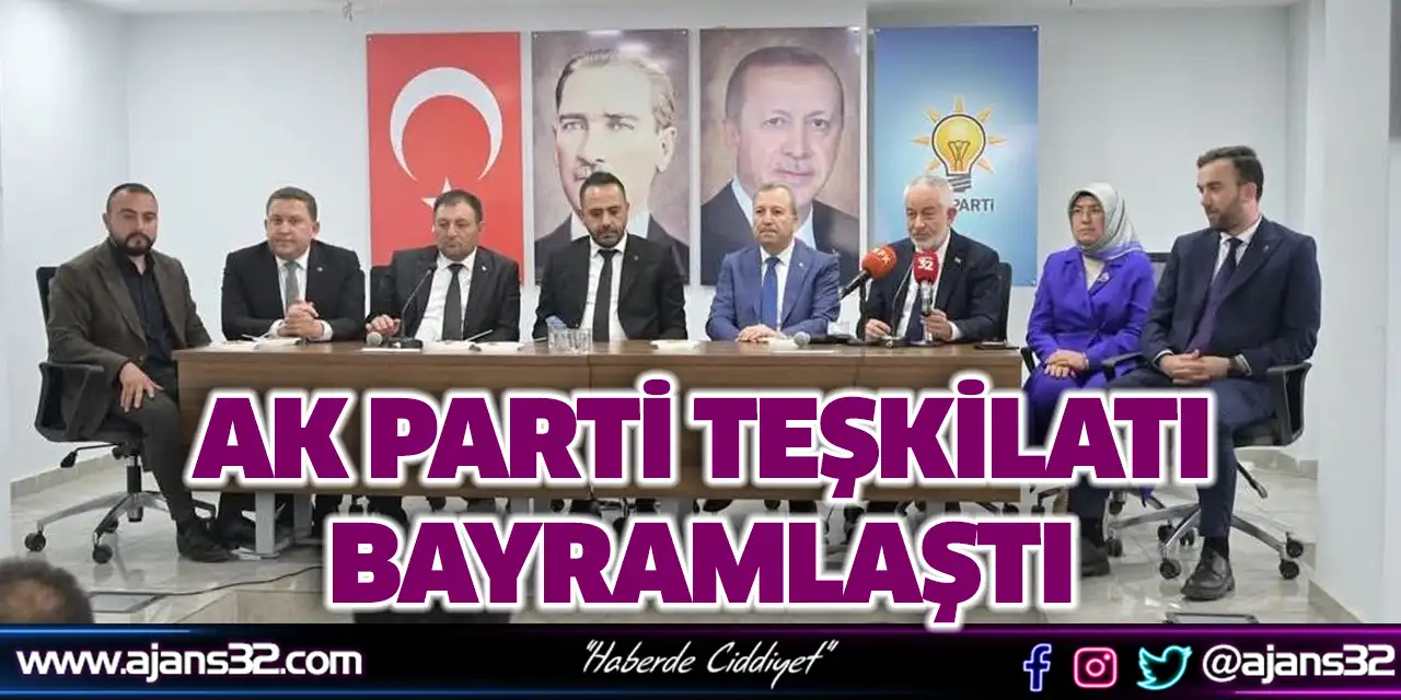 Ak Parti Teşkilatı Bayramlaştı