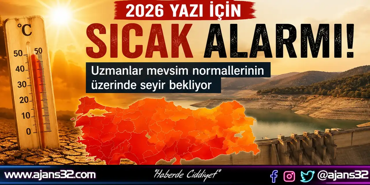 2026 Yazı İçin Sıcak Alarmı: Uzmanlardan Yüksek Sıcaklık Uyarısı