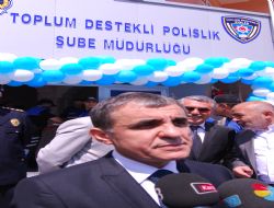 Yenilenen TDP Şube Amirliği Binası Hizmete Açıldı