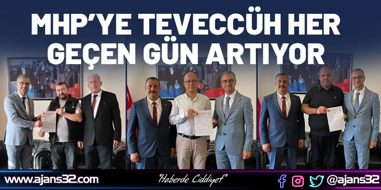MHP’ye Teveccüh Her Geçen Gün Artıyor