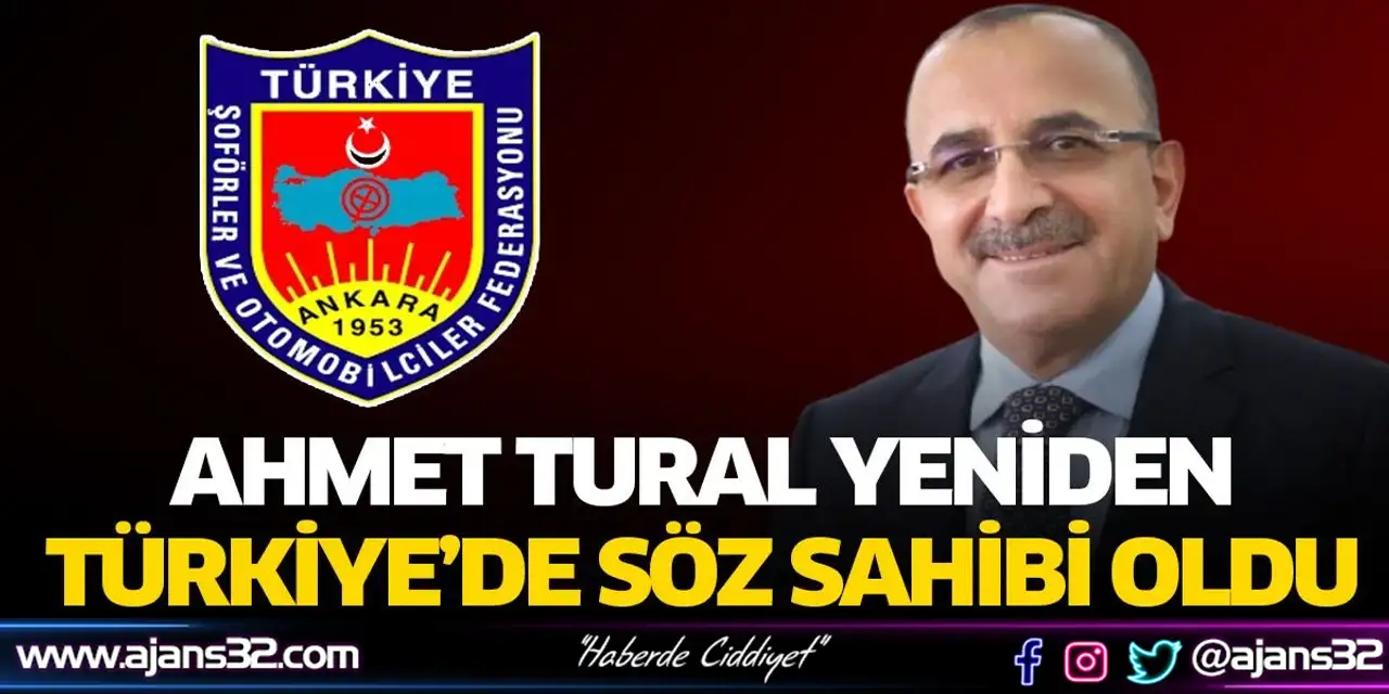 Ahmet Tural Yeniden Türkiye'de Söz Sahibi Oldu