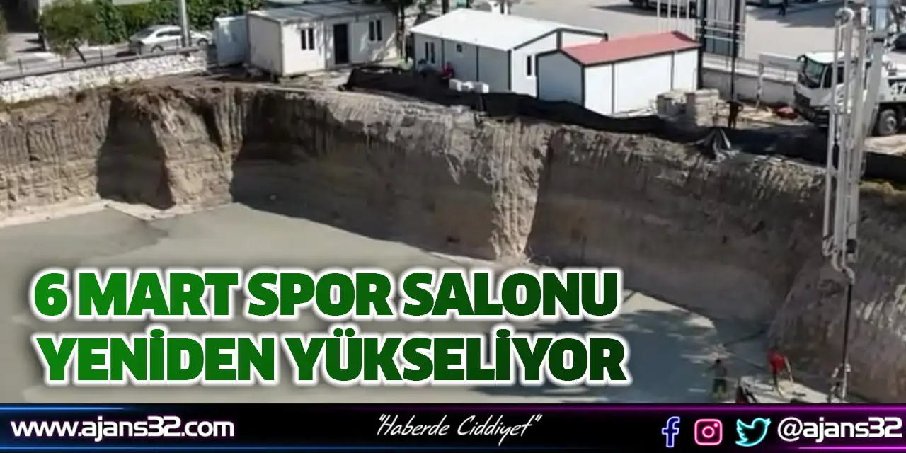 6 Mart Spor Salonu Yeniden Yükseliyor