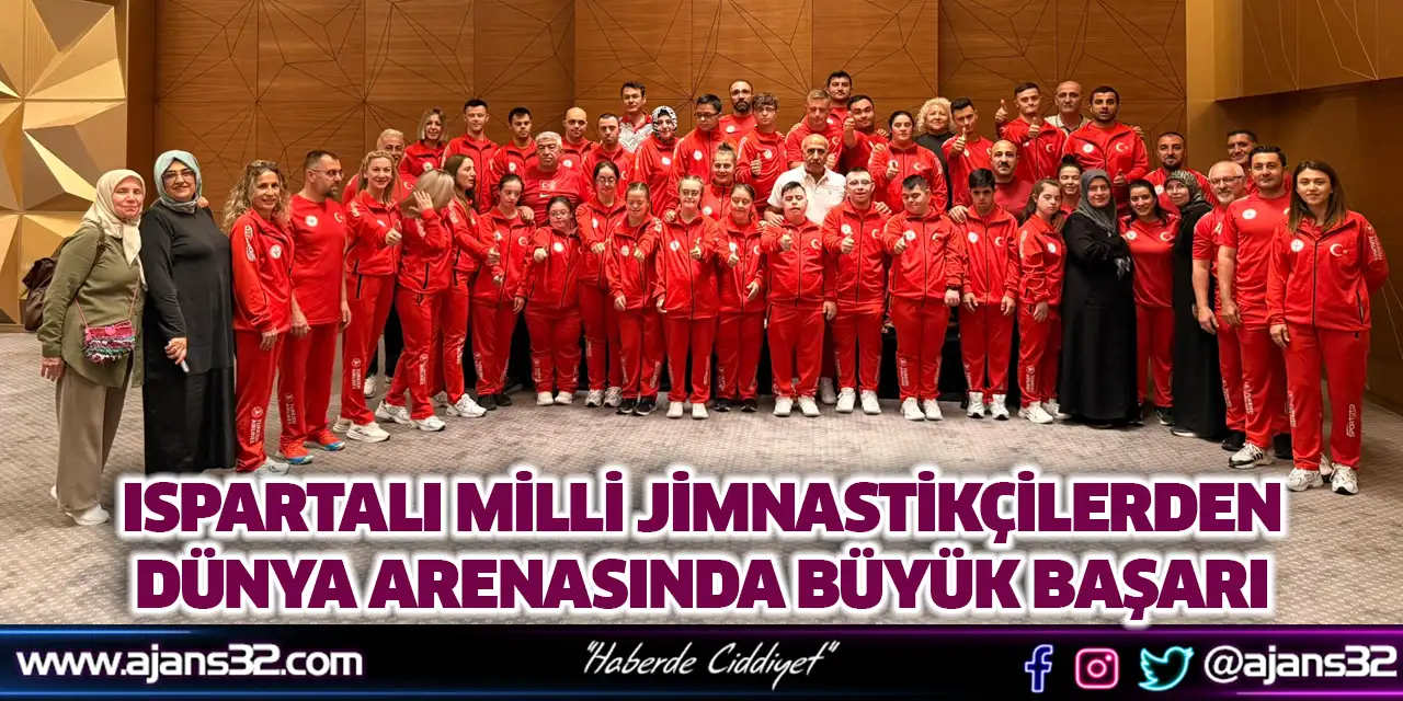 Ispartalı Milli Jimnastikçilerden Dünya Arenasında Büyük Başarı
