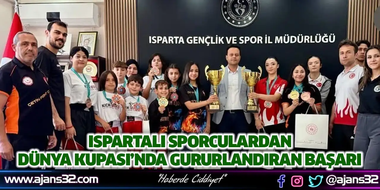 Ispartalı Sporculardan Dünya Kupası’nda Gururlandıran Başarı