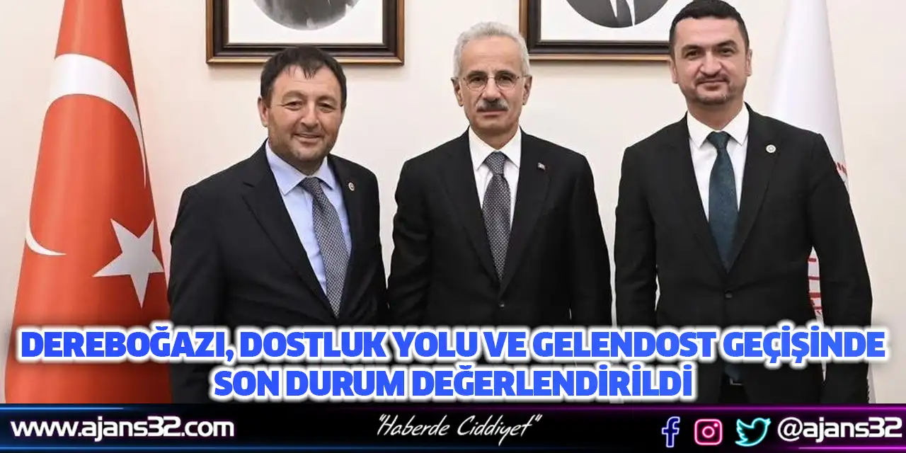 Dereboğazı, Dostluk Yolu ve Gelendost Geçişinde Son Durum Değerlendirildi