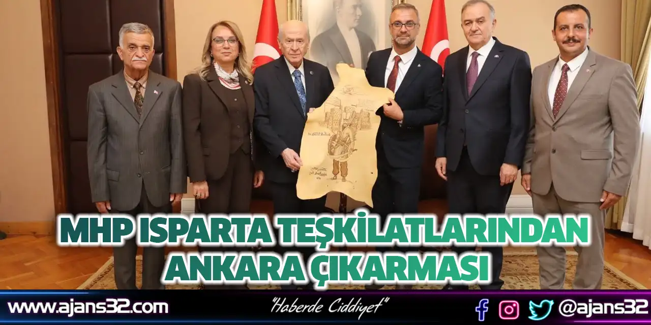 MHP Isparta Teşkilatlarından Ankara Çıkarması