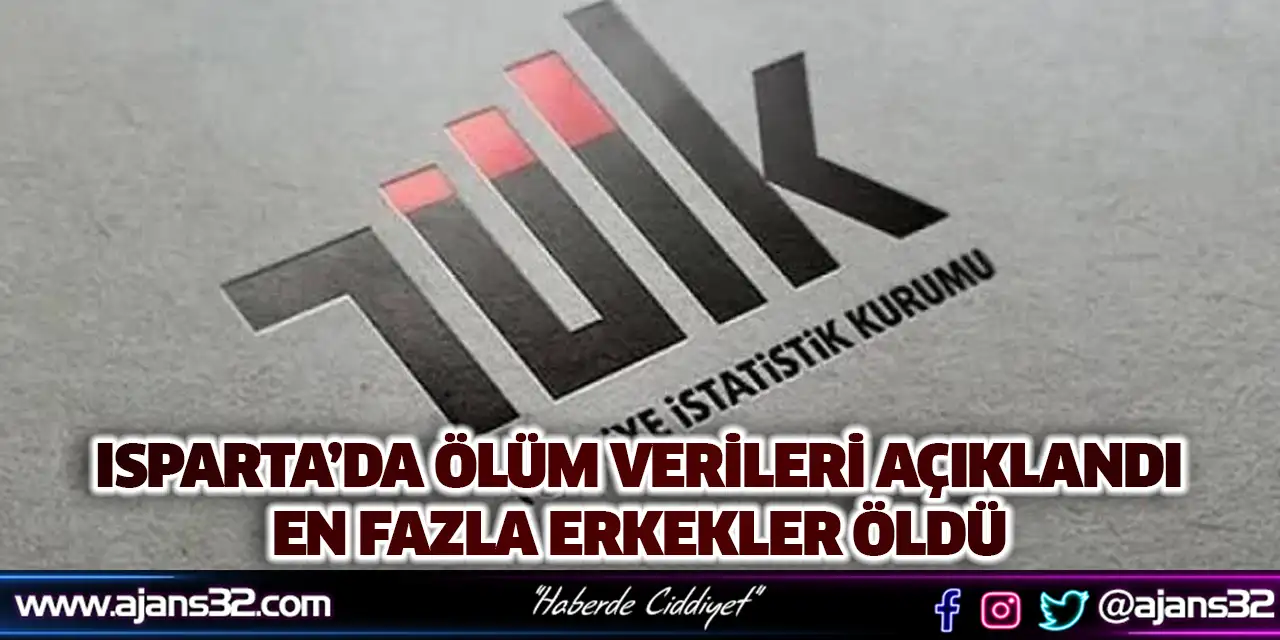 Isparta’da Ölüm Verileri Açıklandı: En Fazla Erkekler Öldü