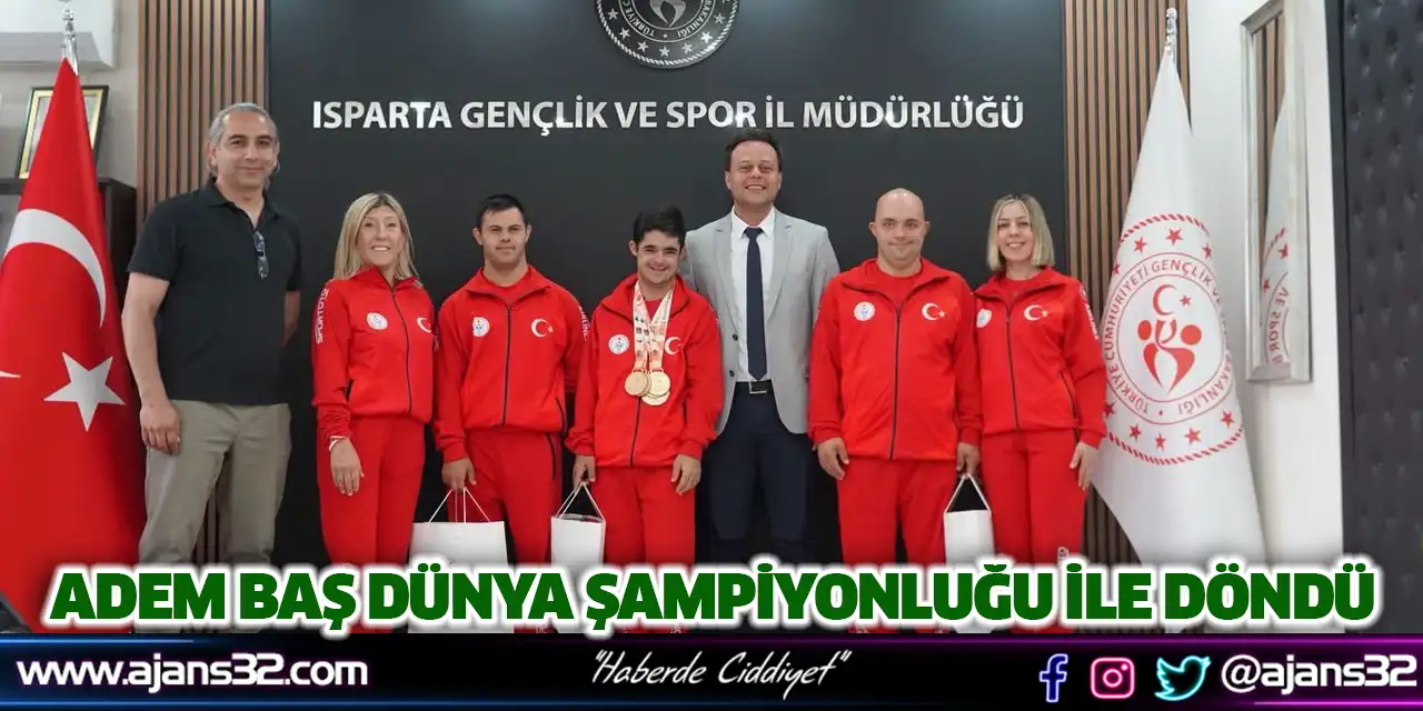 Adem Baş Dünya Şampiyonluğu ile Döndü