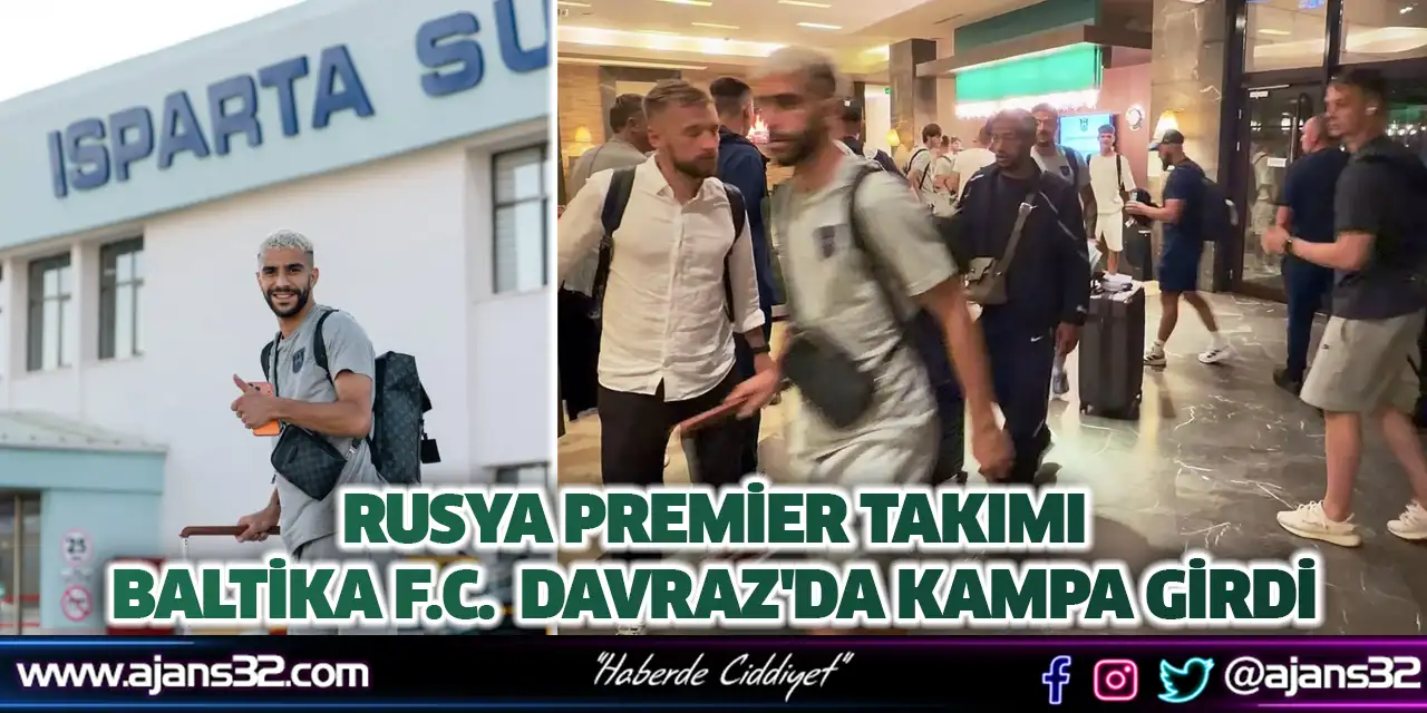 Rusya Premier Takımı Davraz'da Kampa Girdi