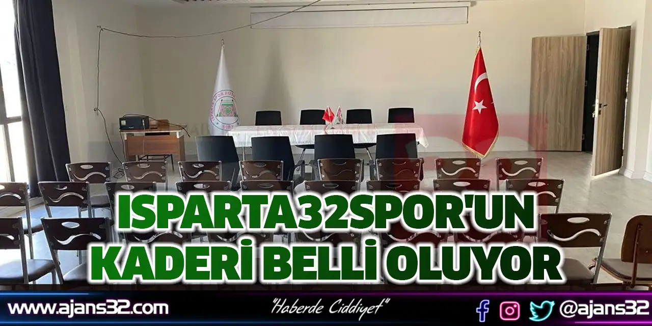 Isparta32spor'un Kaderi Belli Oluyor