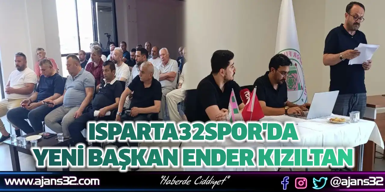 Isparta32spor'da Yeni Başkan Ender Kızıltan