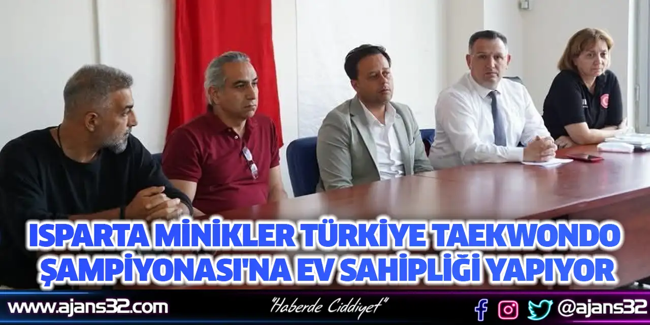 Isparta, Minikler Türkiye Taekwondo Şampiyonası'na Ev Sahipliği Yapıyor